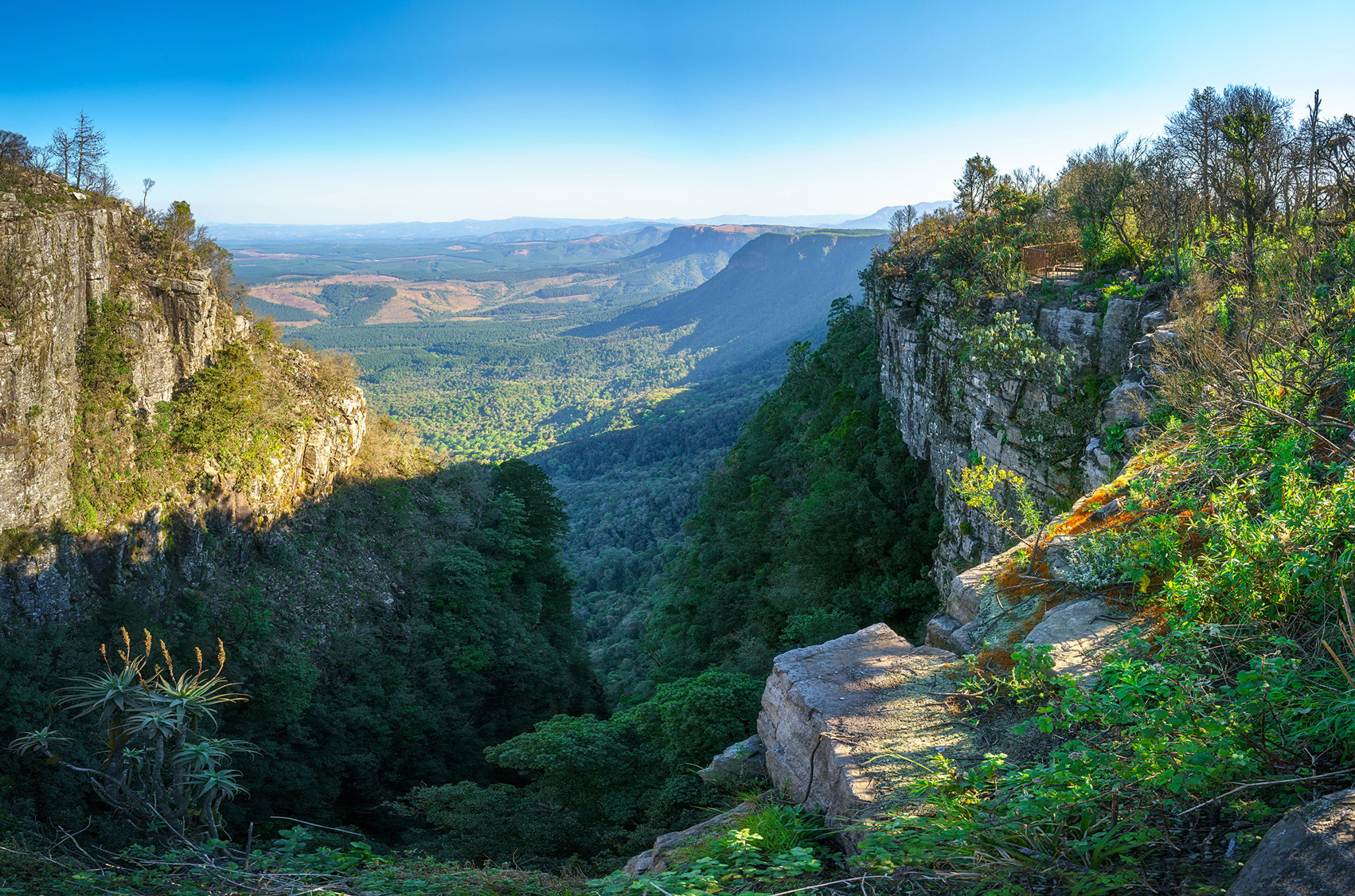 Lowveld escarpment landscape — the Sand River catchment at scale